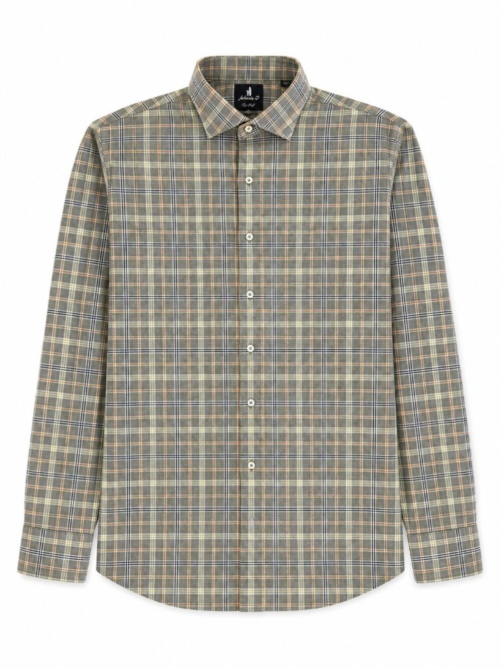 Johnnie-O Coastal Classic 🌊 Linnley Plaid Cotton Shirt L